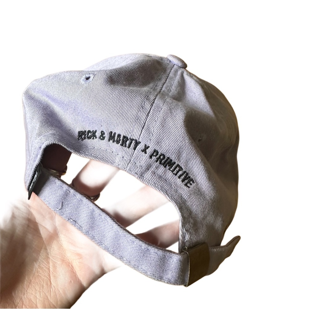 Primitive X Rick and Morty Dad Cap Purple Worn 1x - Picture 2 of 3
